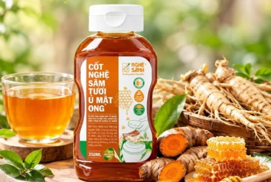 Bí quyết bồi bổ từ Nghệ - Sâm - Mật ong