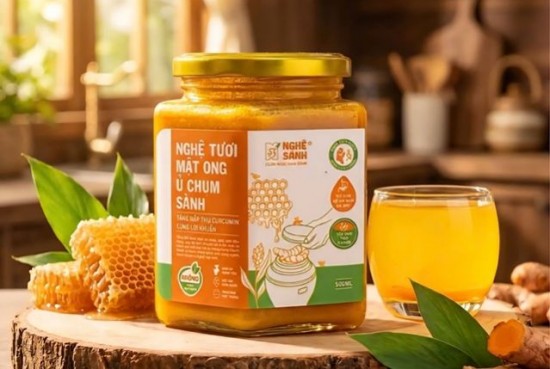 Nghệ mật ong lên men 6 tháng - Nhỏ gọn giàu giá trị