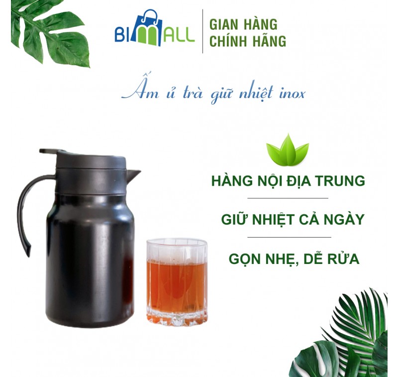ẤM Ủ TRÀ GIỮ NHIỆT INOX