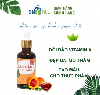 DẦU GẤC ÉP LẠNH NGUYÊN CHẤT