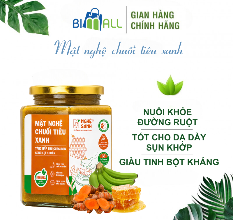 MẬT NGHỆ CHUỐI TIÊU XANH