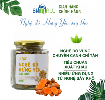 NGHỆ ĐỎ HƯNG YÊN SẤY KHÔ