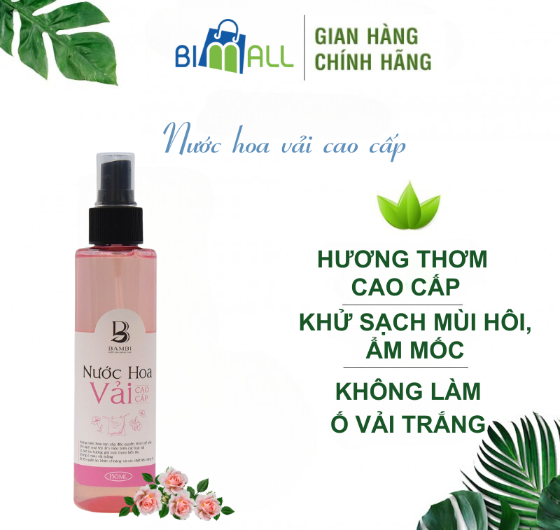 NƯỚC HOA VẢI CAO CẤP