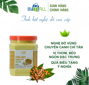 TINH BỘT NGHỆ ĐỎ CAO CẤP