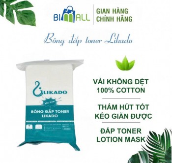 BÔNG ĐẮP KÉO DÃN LIKADO TÚI 300 MIẾNG