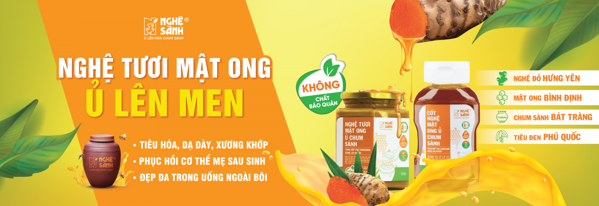 MẬT ONG Ủ NGHỆ SÀNH